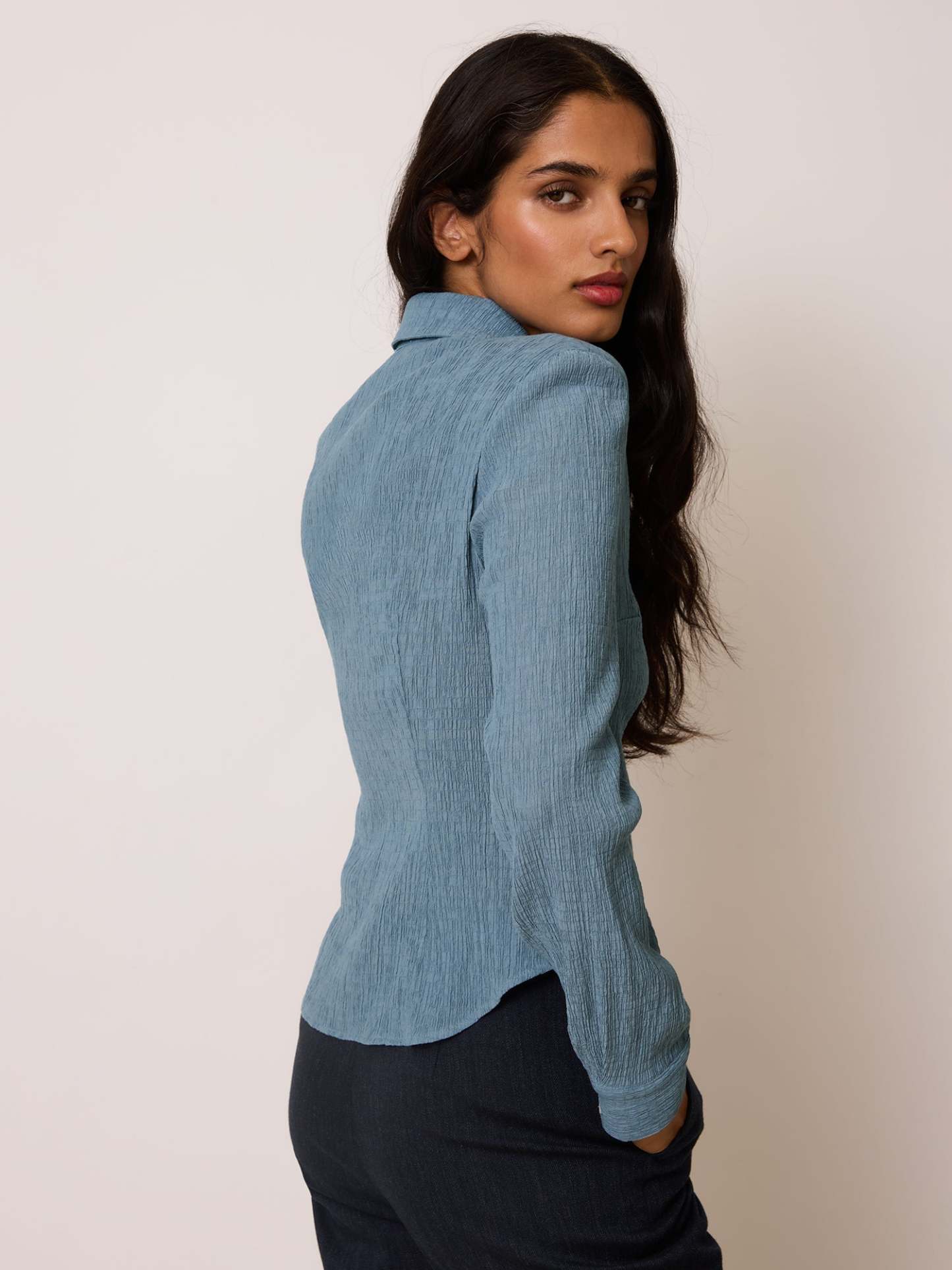 Chemise PALMYRA - CRINKLE DENIM