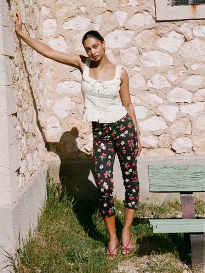 Pantalon ZITA - CHERRYBABY NOIR