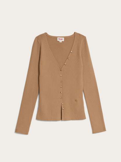 Cardigan PENELOPE - COTES CAMEL