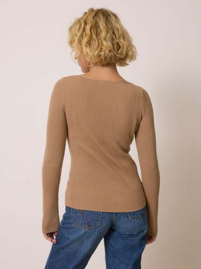 Cardigan PENELOPE - COTES CAMEL