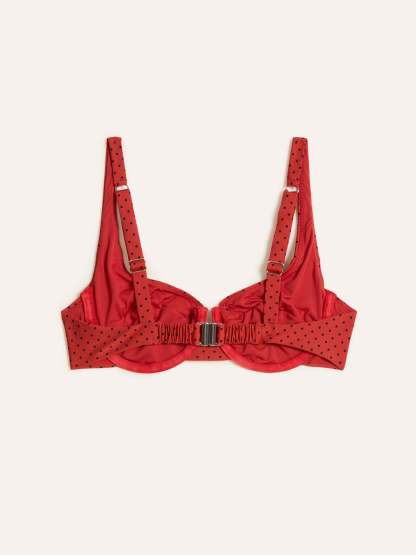 Haut de bikini PHILIPINE - PLUMETIS  ROUGE