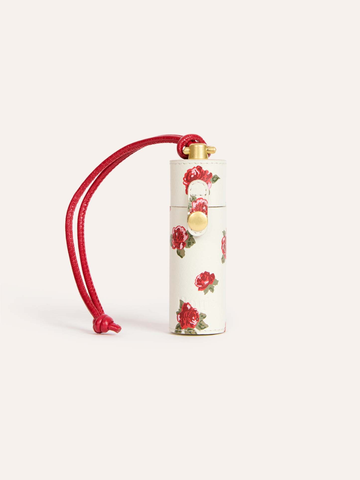 Étui à rouge à lèvres DISCRET - FLEURS ECRU