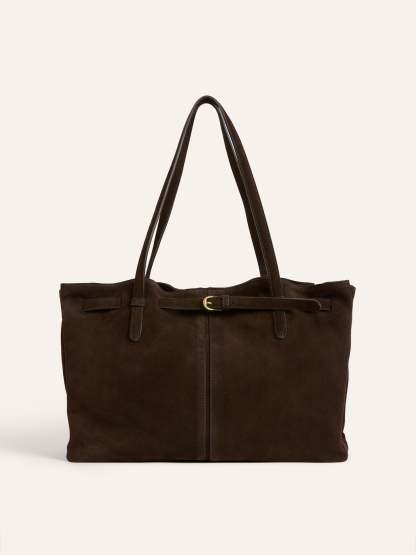 Sac POETE - Suede Ebène