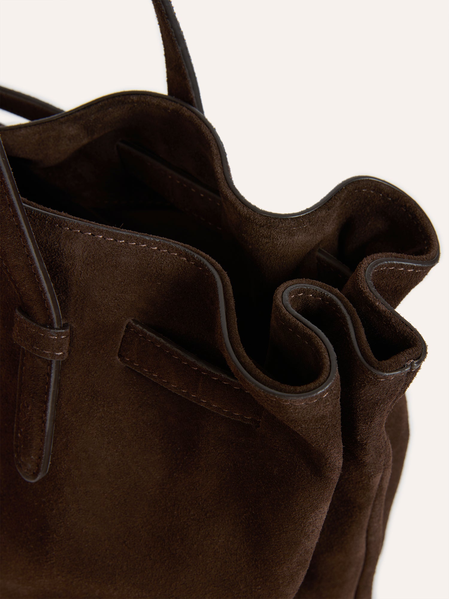 Sac POETE - Suede Ebène