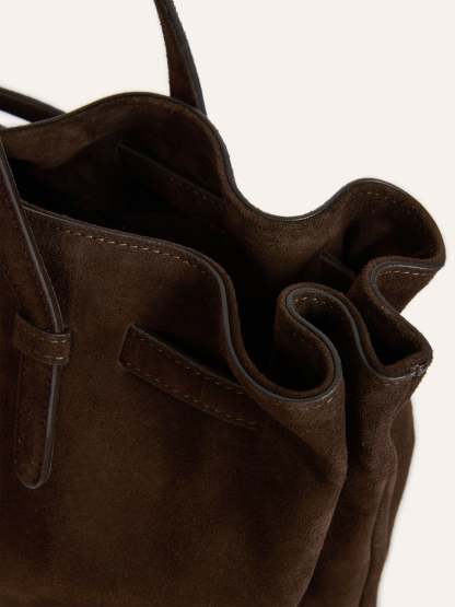 Sac POETE - Suede Ebène