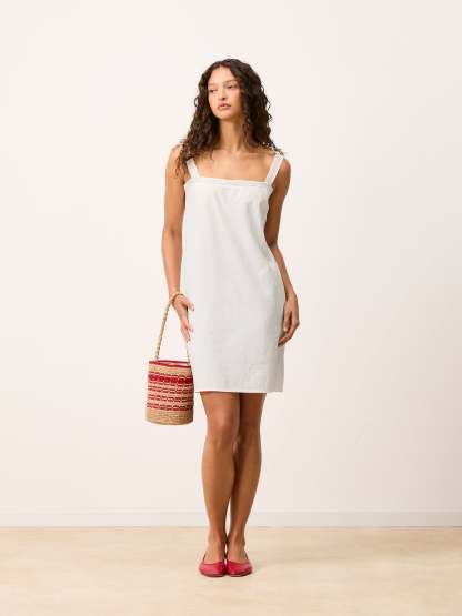 Robe RACHEL - Uni Blanc