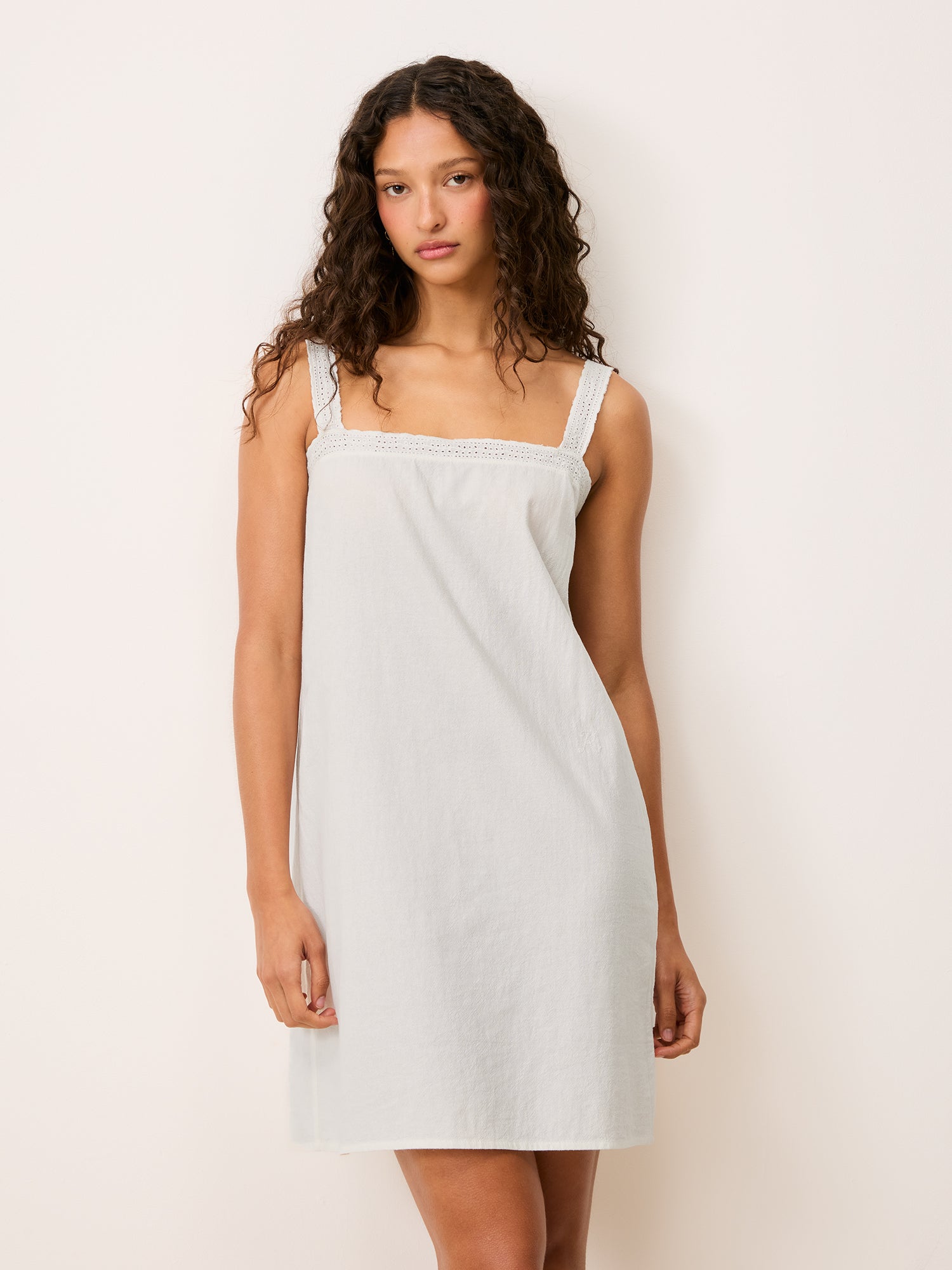 Robe RACHEL - Uni Blanc