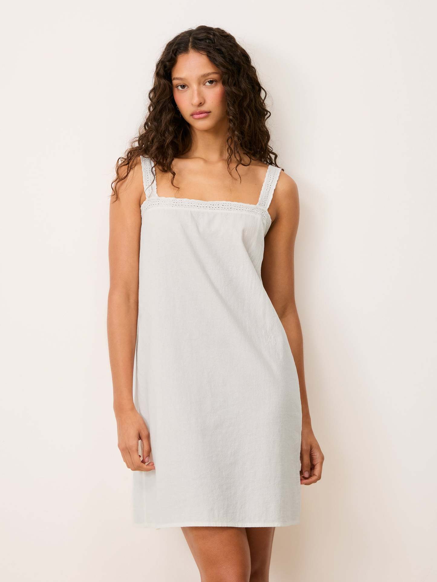 Robe RACHEL - Uni Blanc