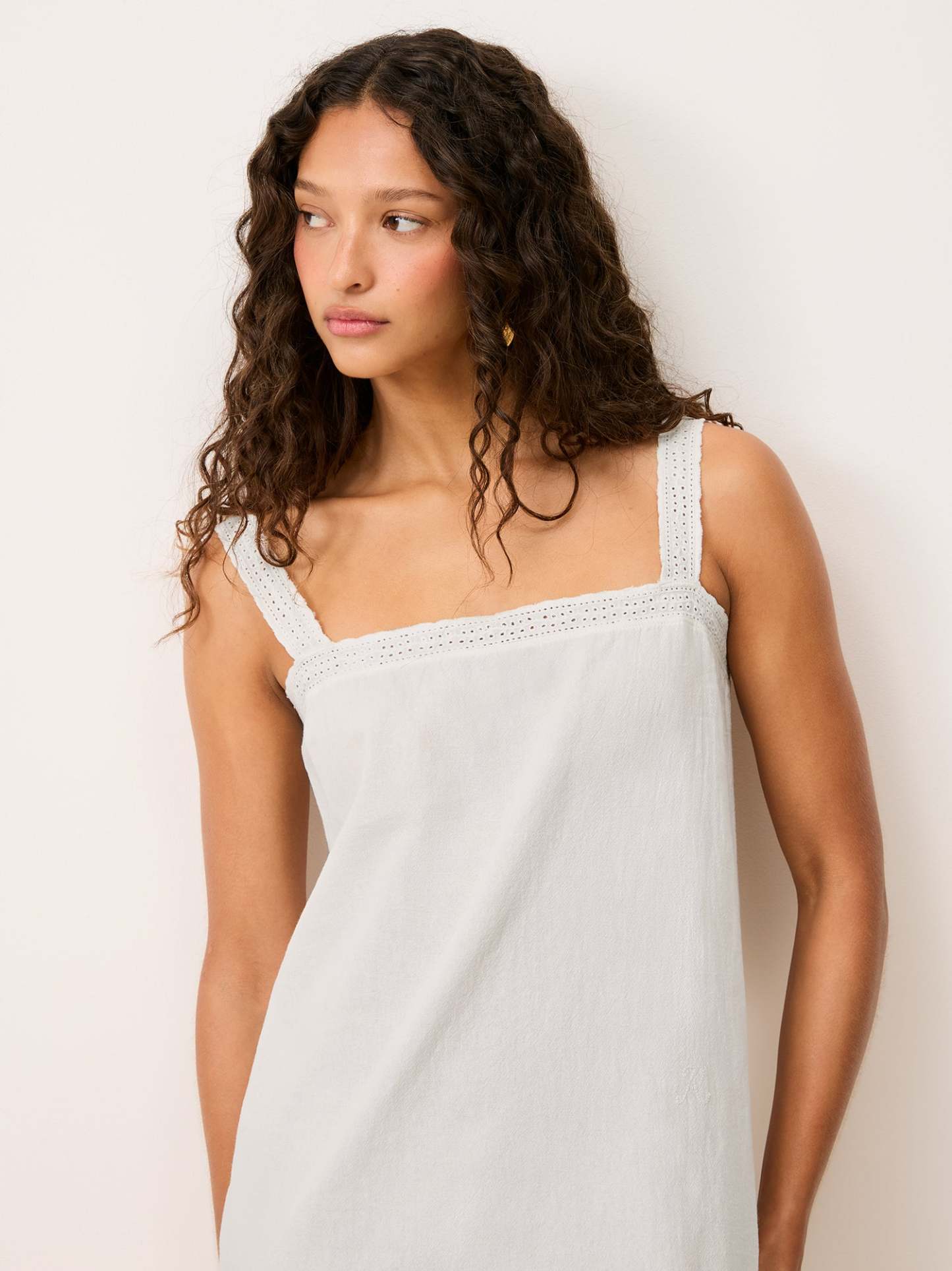 Robe RACHEL - Uni Blanc