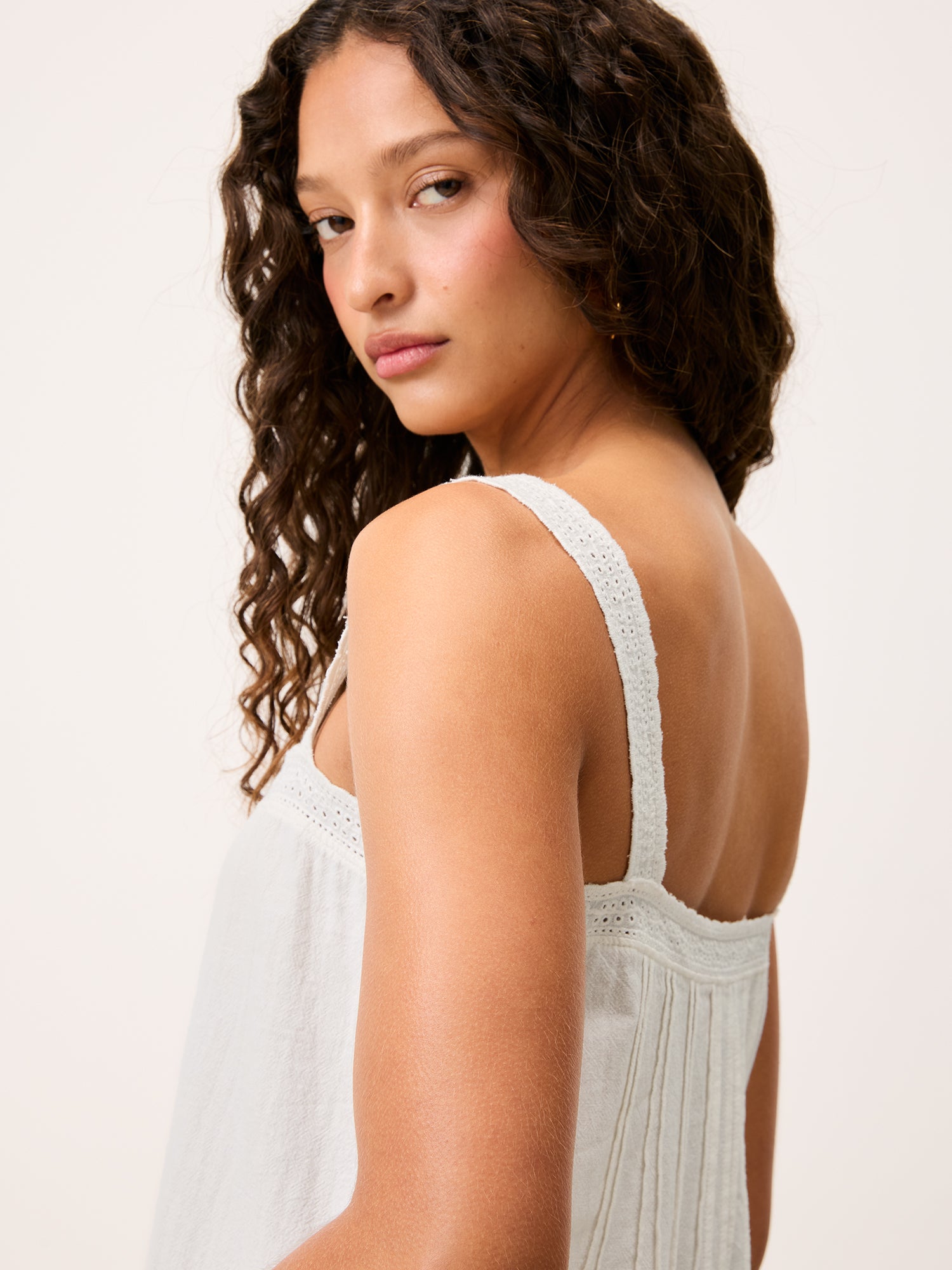 Robe RACHEL - Uni Blanc