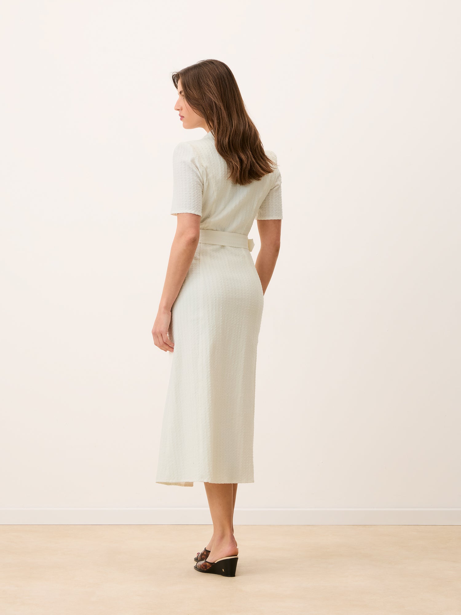 Robe RAELLA - Uni Blanc