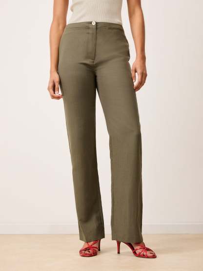 Pantalon EDMOND - Uni Amande