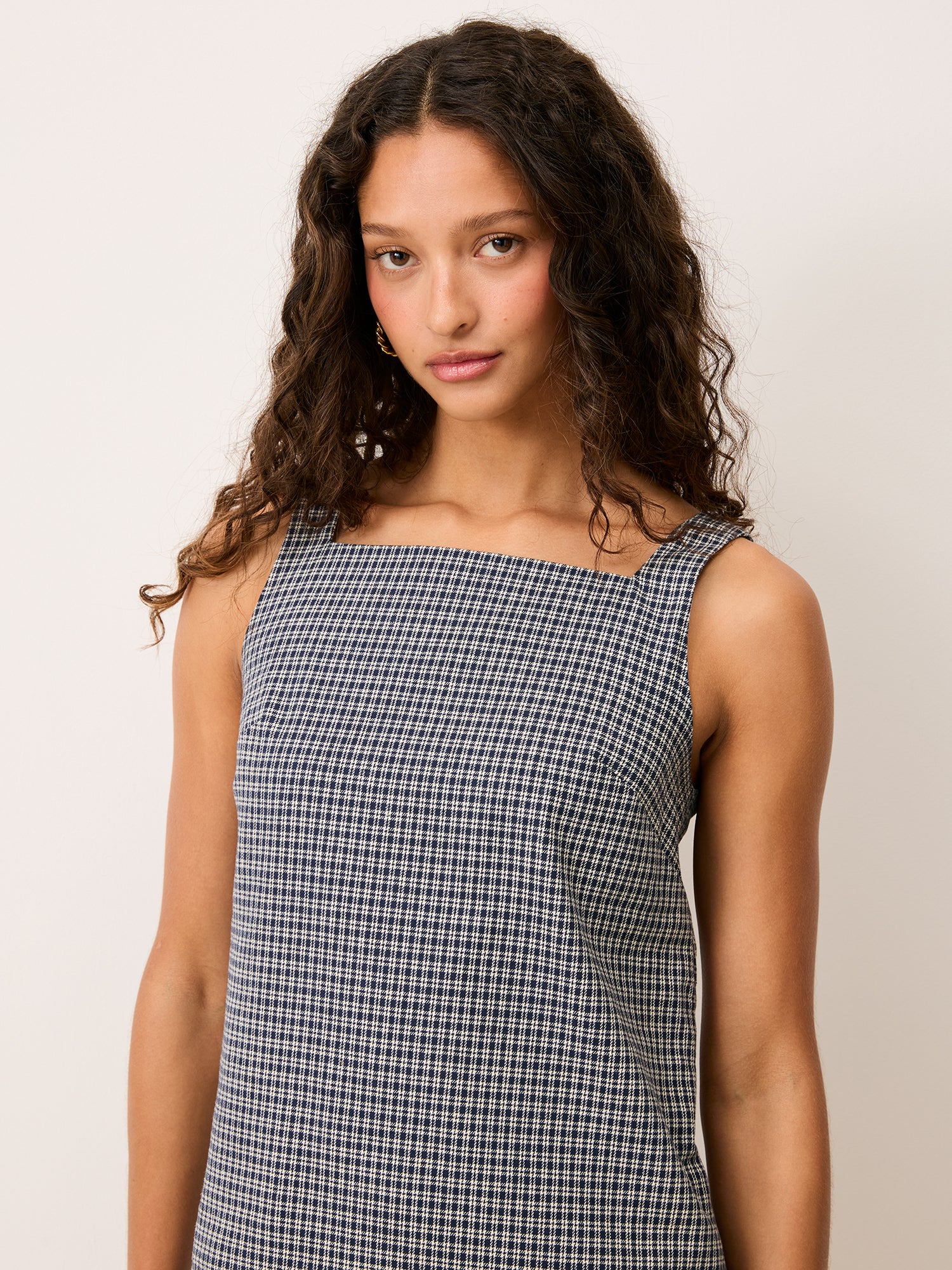 Robe MARLA - Carreaux Marine