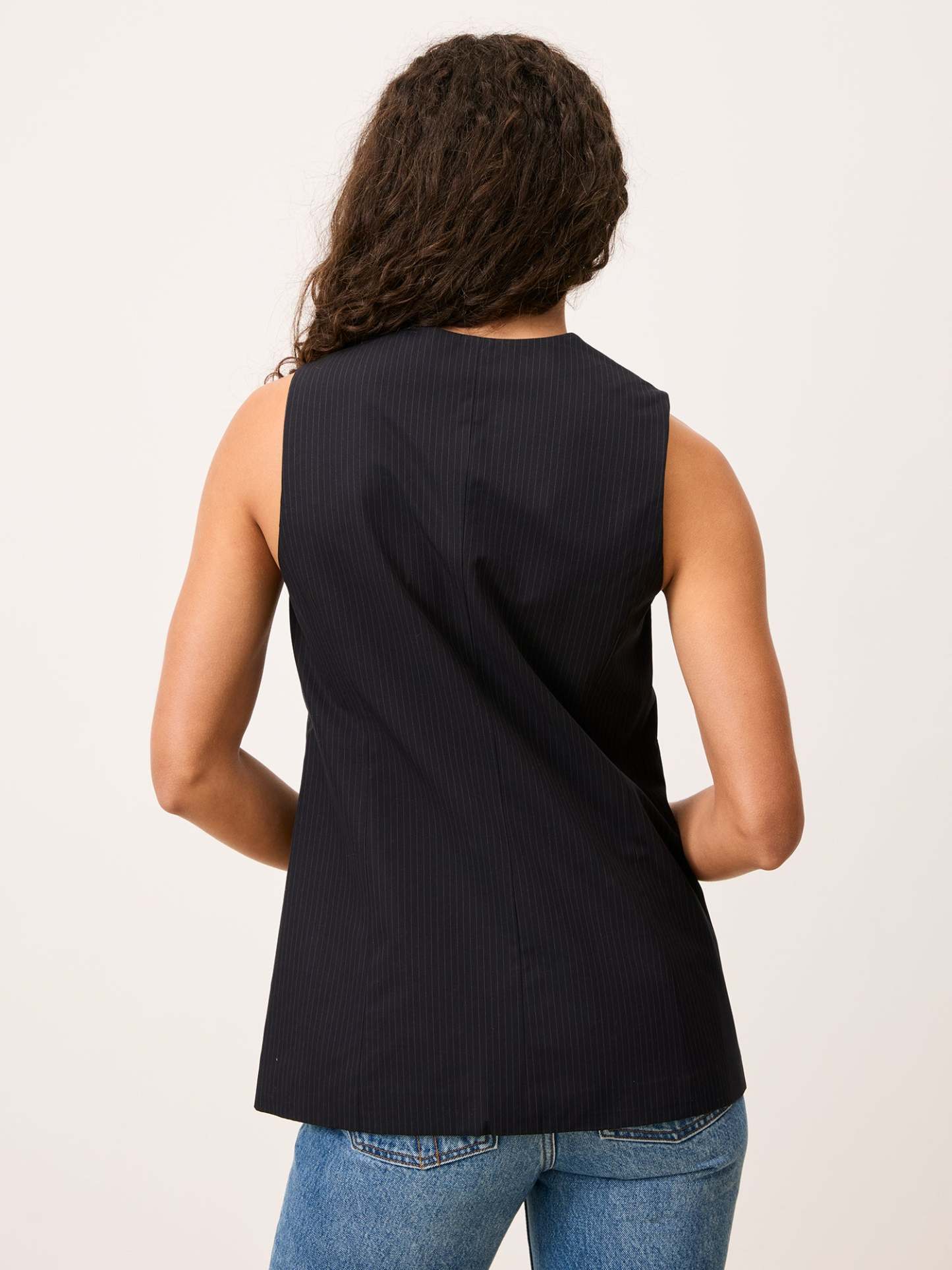 Gilet FABRICE - RAYURES NOIRES