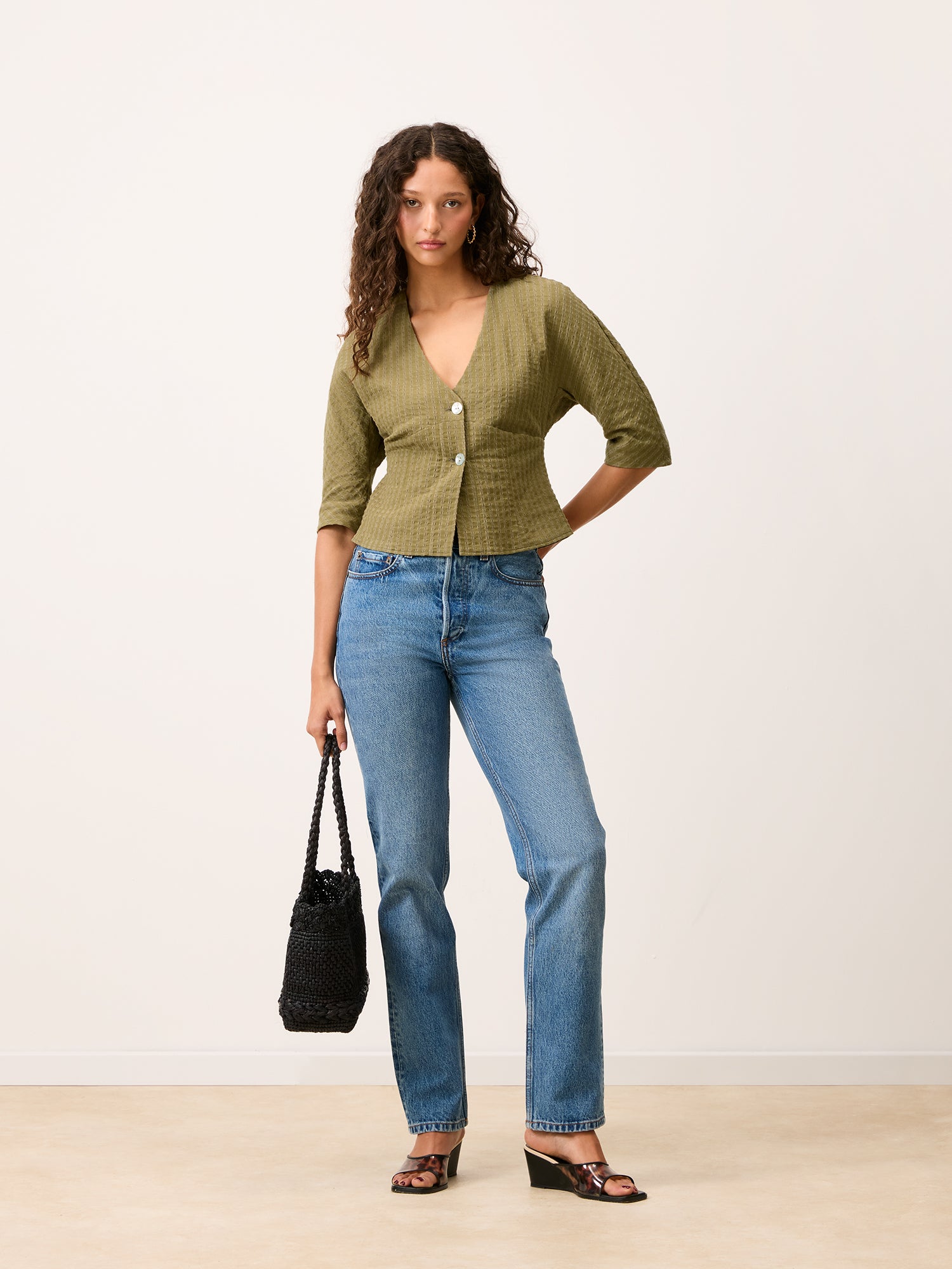 Chemise DANY - UNI OLIVE