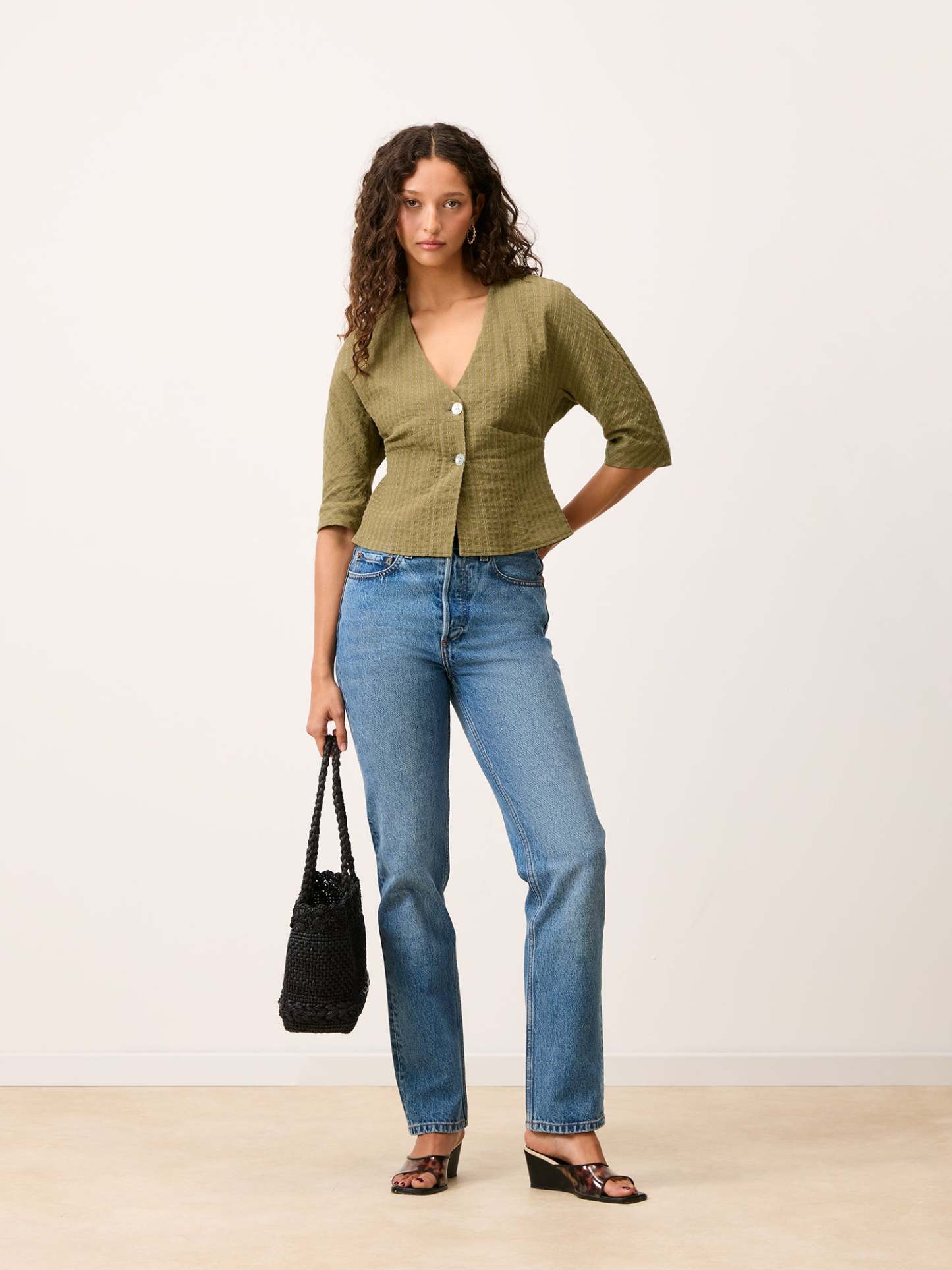 Chemise DANY - UNI OLIVE