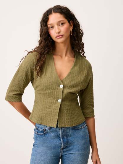 Chemise DANY - UNI OLIVE