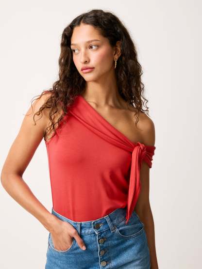Top VENUS - Uni Rouge