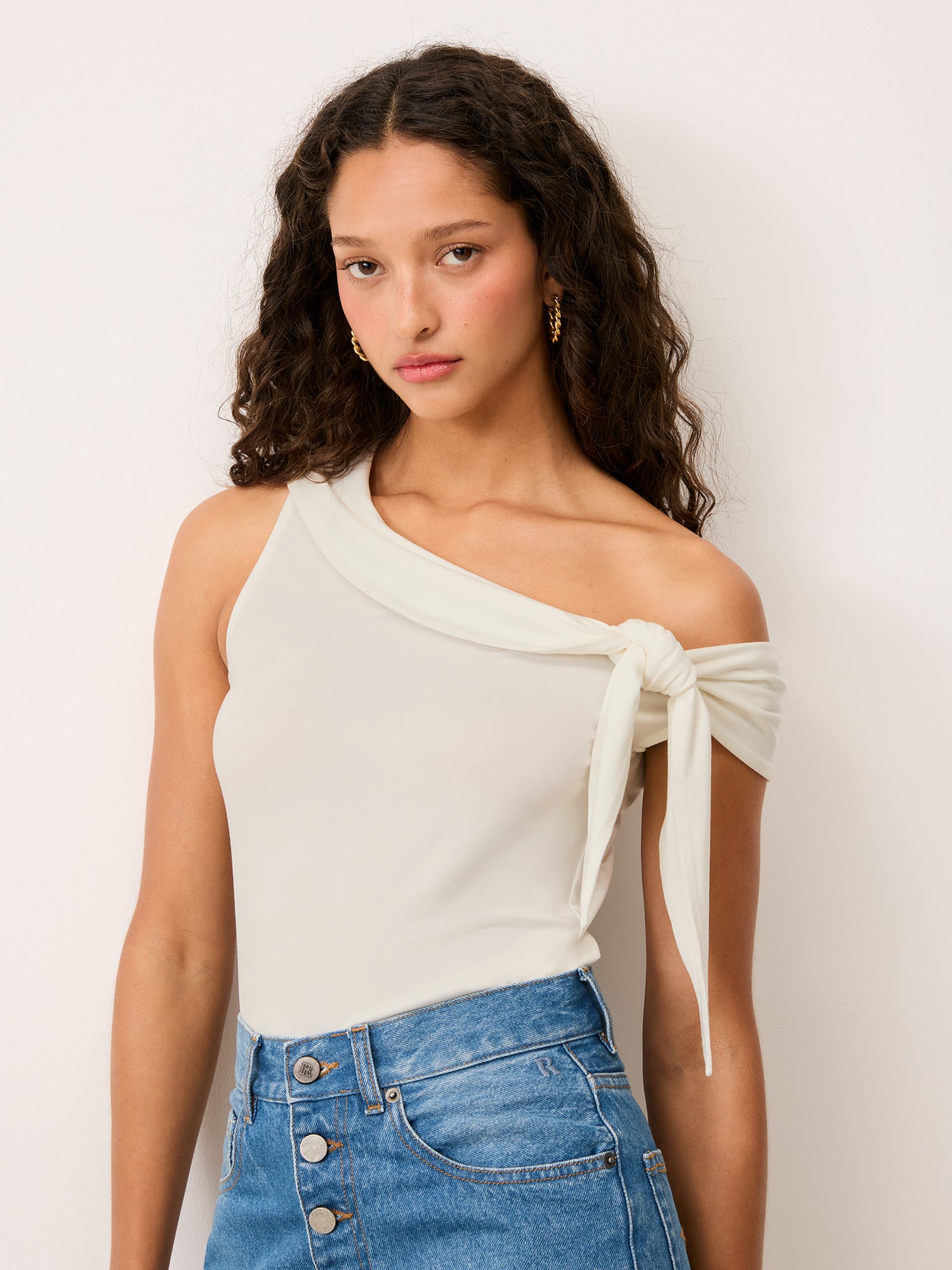 Top VENUS - Uni Ecru