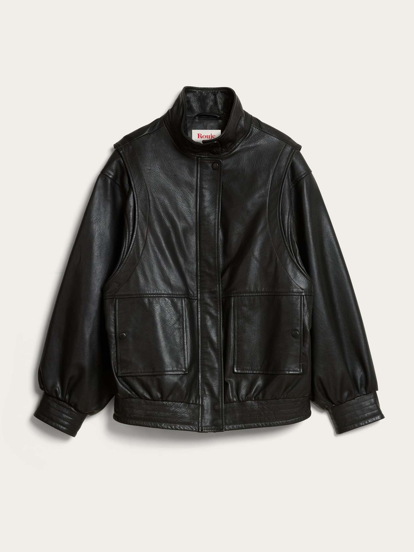 Veste ROMEO - Cuir Noir