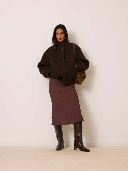 Veste ROMEO - Chevron Marron
