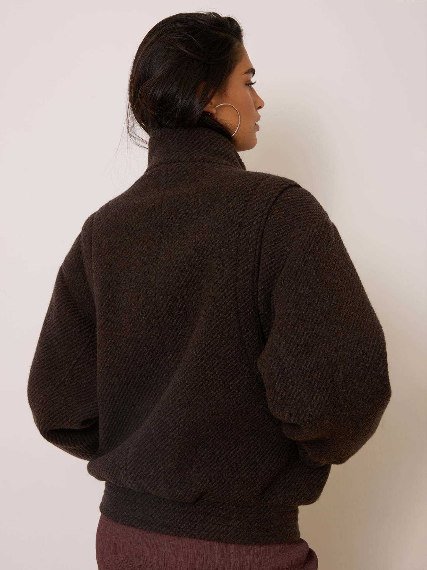 Veste ROMEO - Chevron Marron