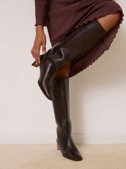 Bottes MAYFAIR - CUIRVIEILLI EBENE
