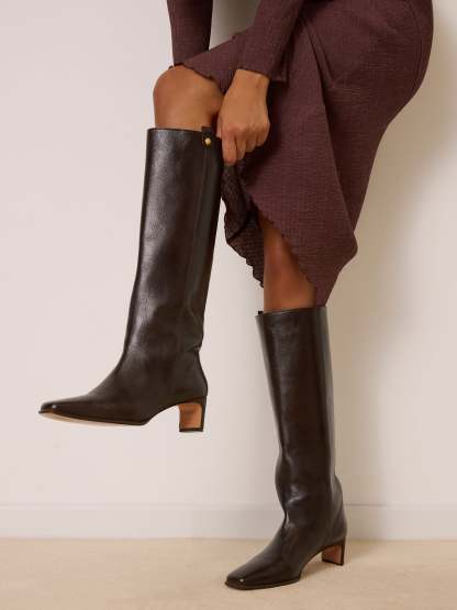Bottes MAYFAIR - CUIRVIEILLI EBENE