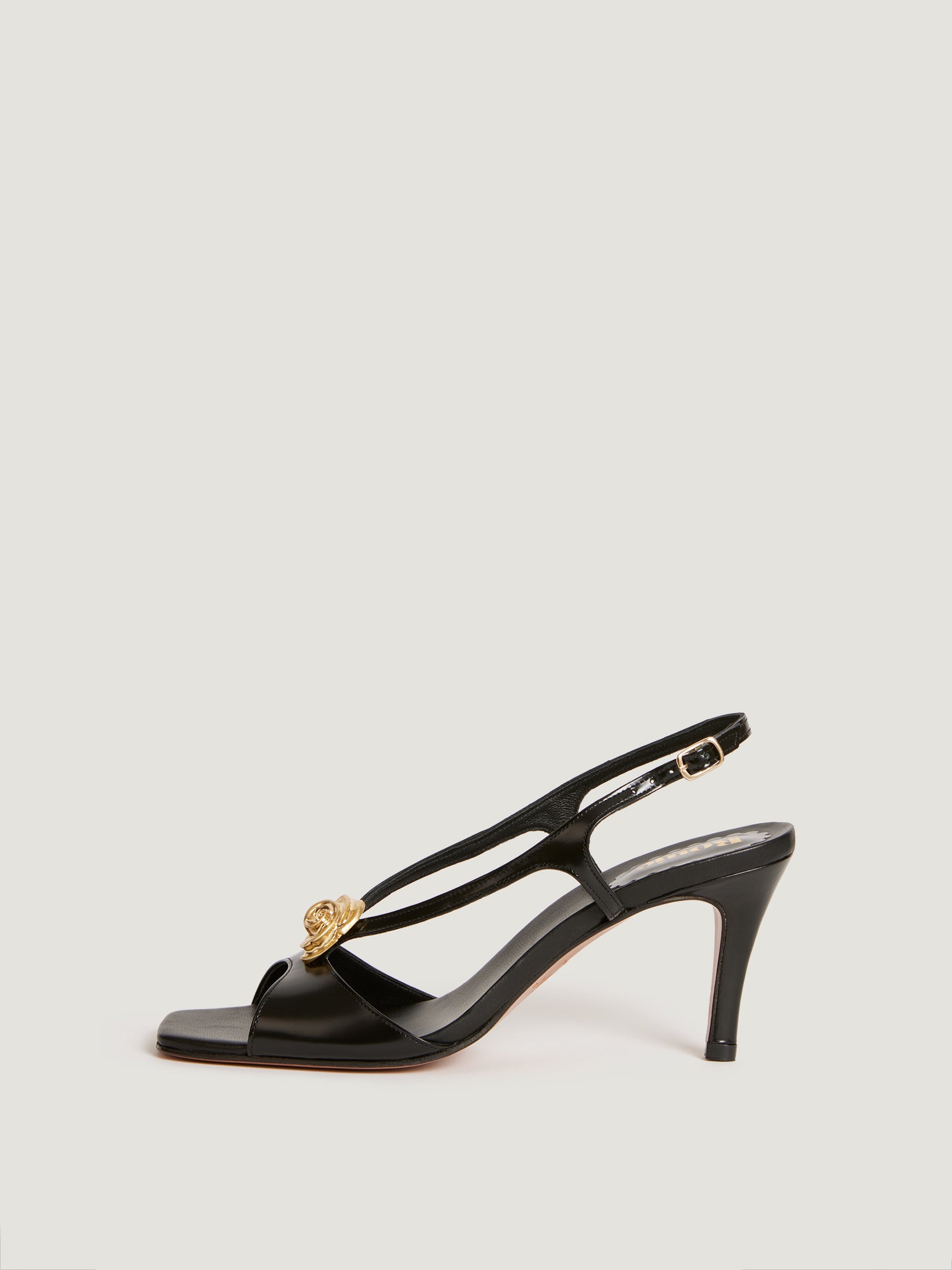 Sandales ROSA - Cuir Noir