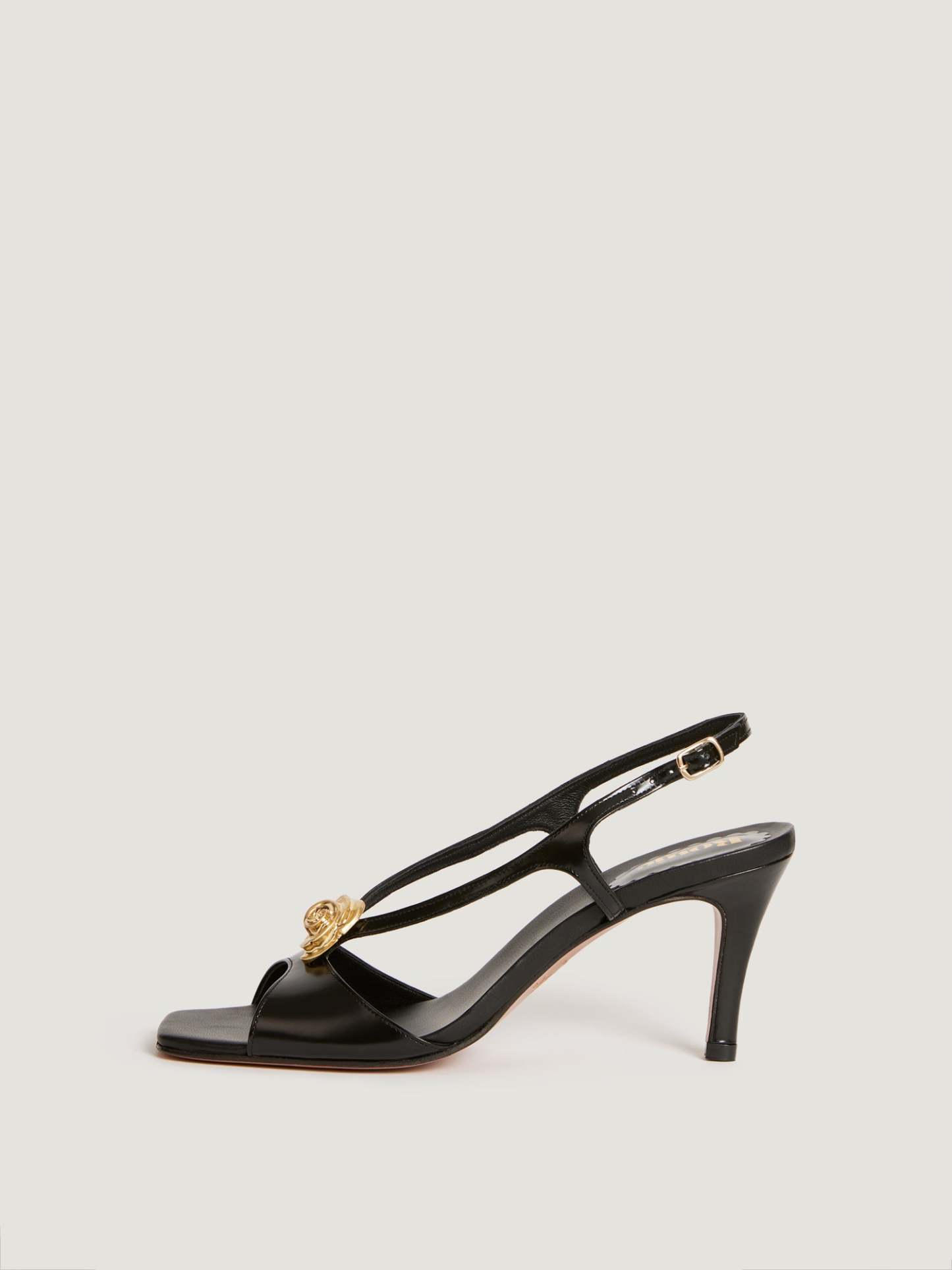 Sandales ROSA - Cuir Noir