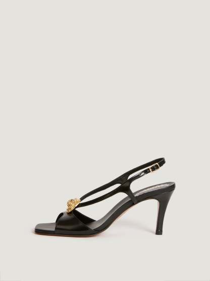Sandales ROSA - Cuir Noir