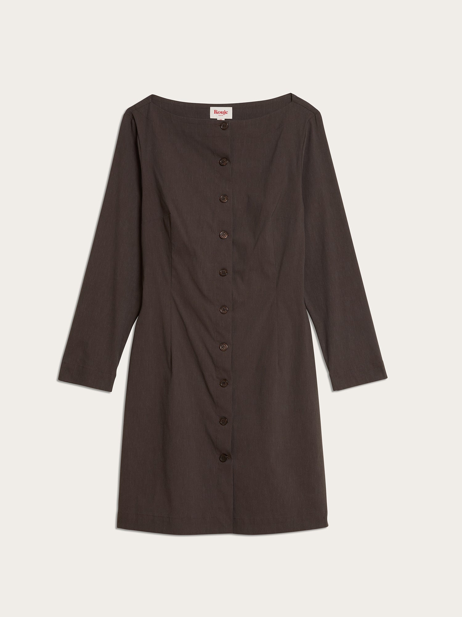 Robe ROSITA - Uni Marron