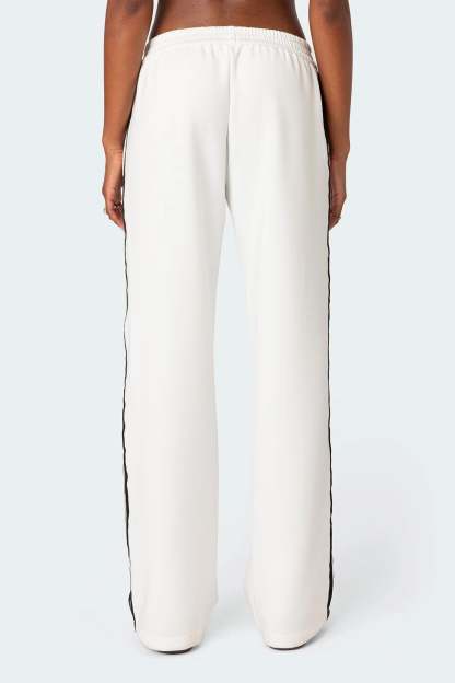 Robyn Track Pants - WHITE