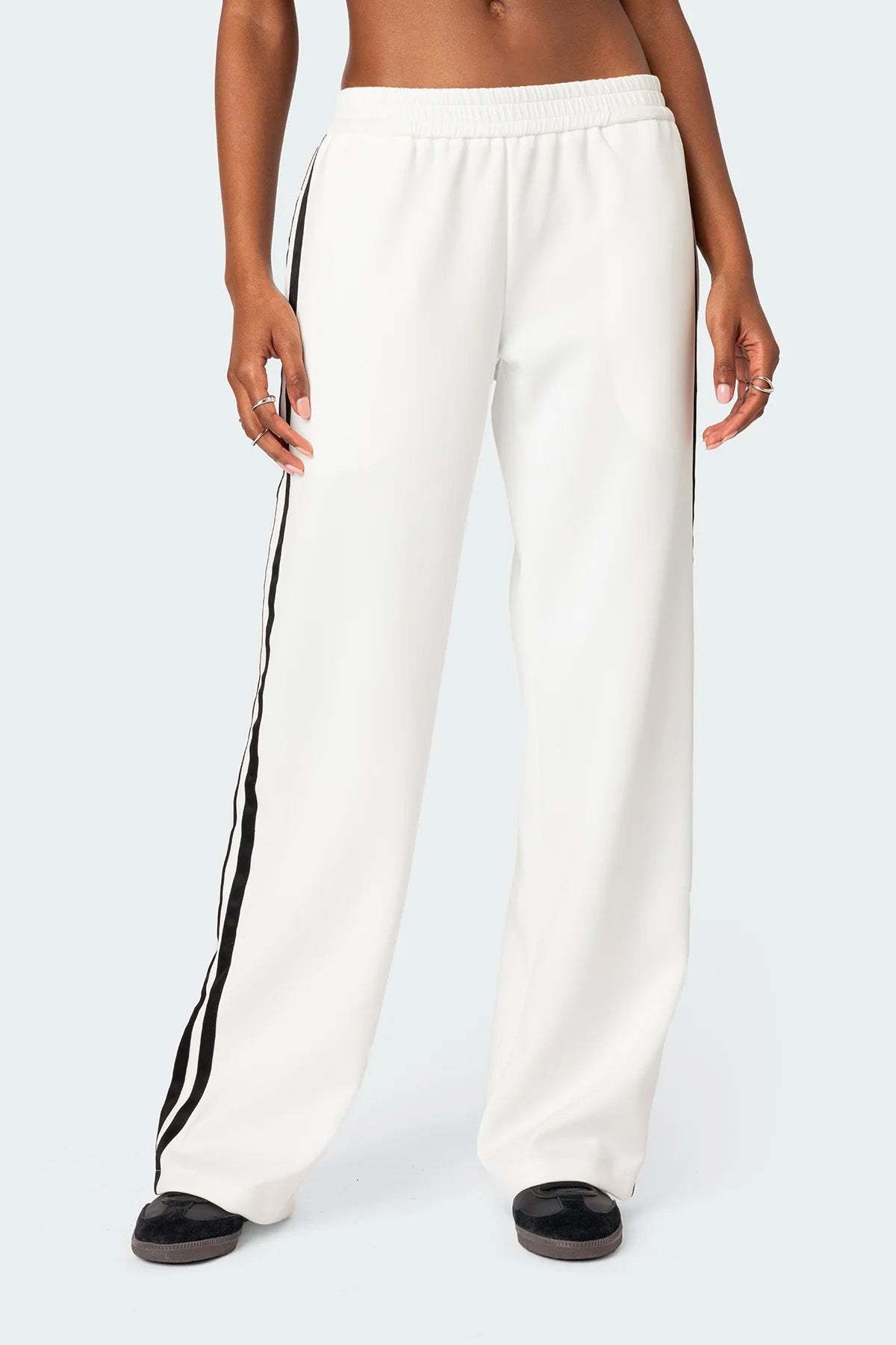 Robyn Track Pants - WHITE