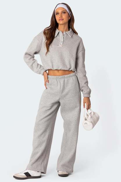 Autumn Sweatpants - GRAY MELANGE