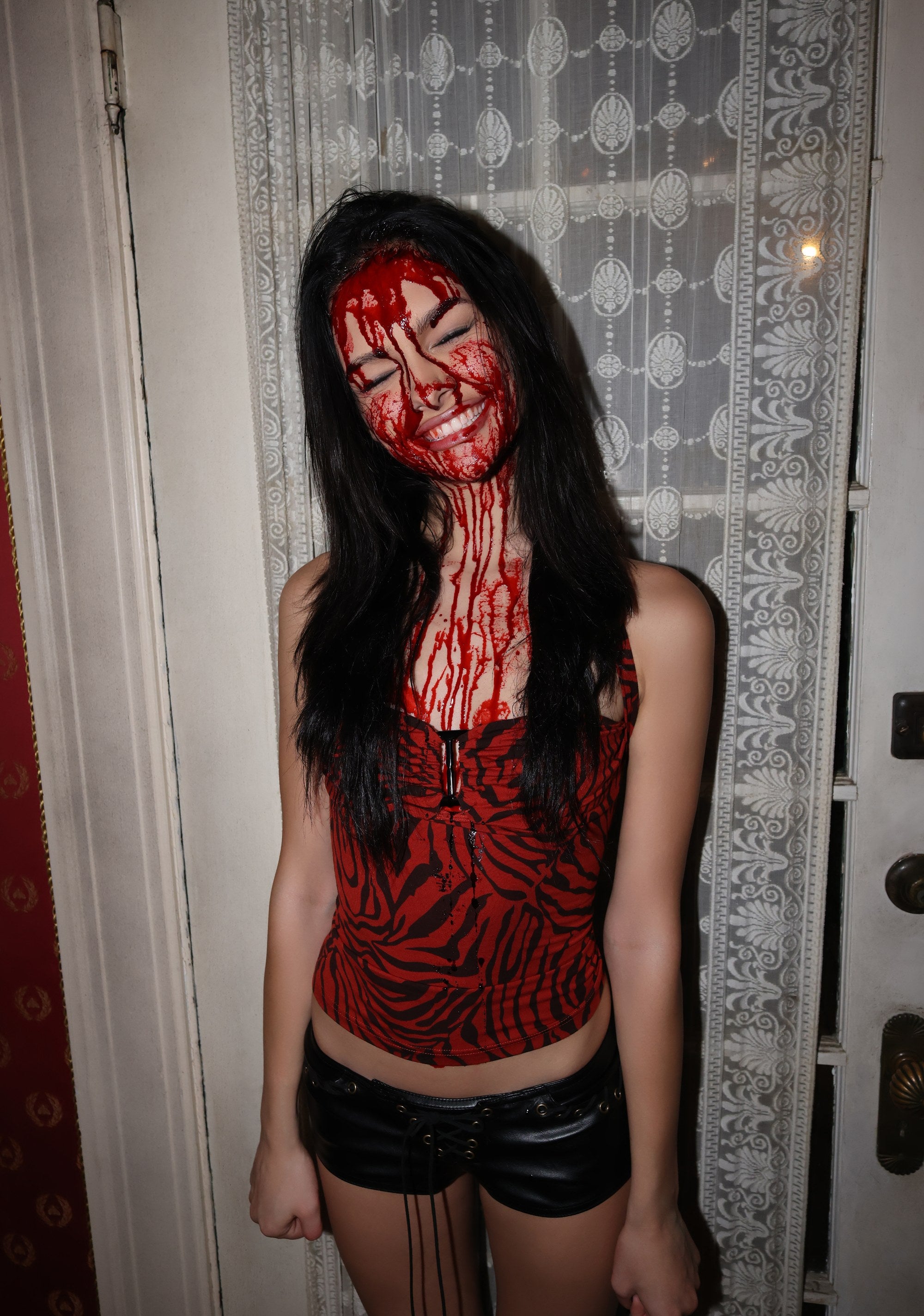 The Freaky Nikki Costume Top - RED