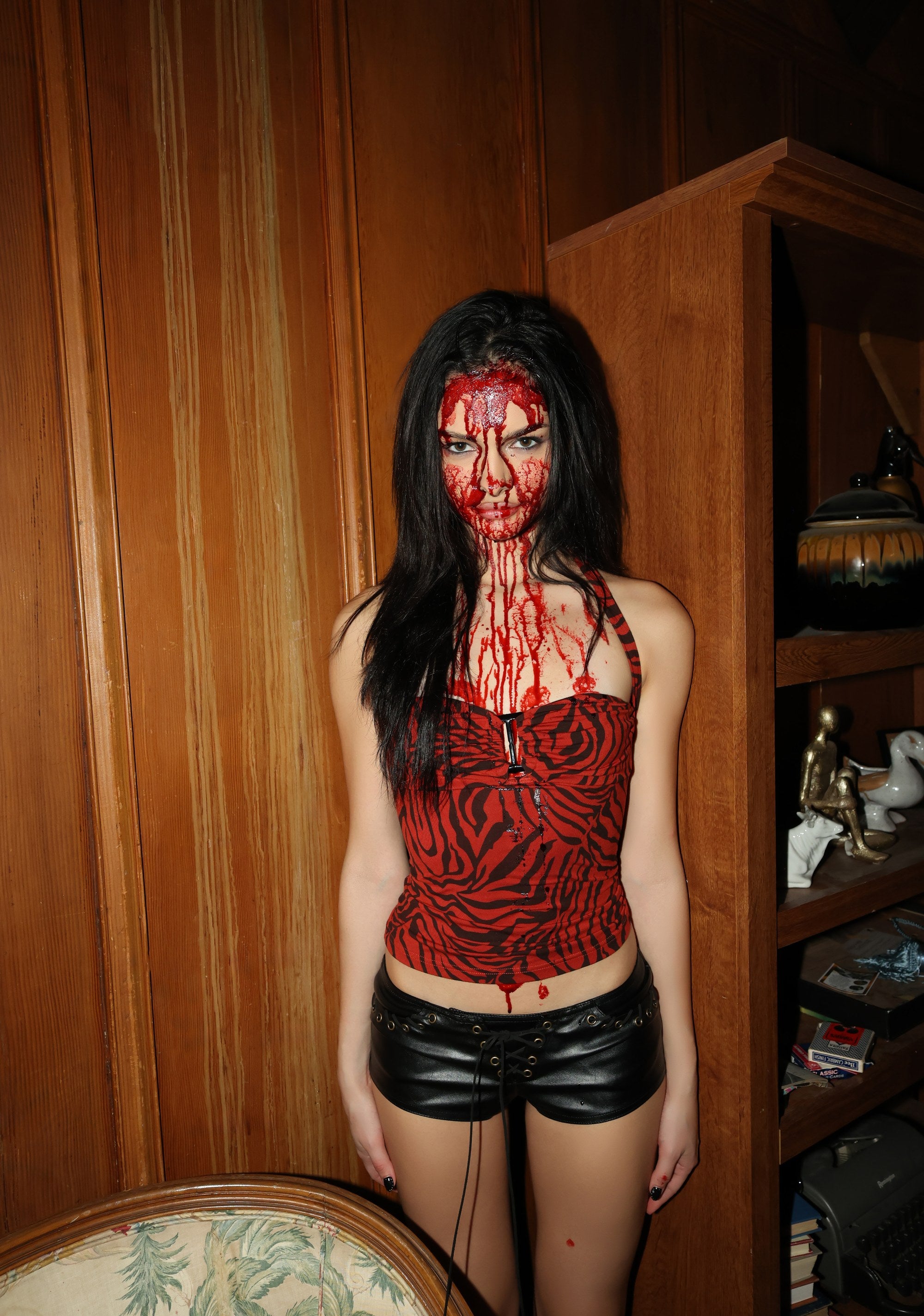 The Freaky Nikki Costume Top - RED