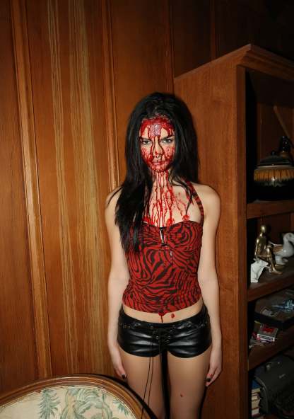 The Freaky Nikki Costume Top - RED
