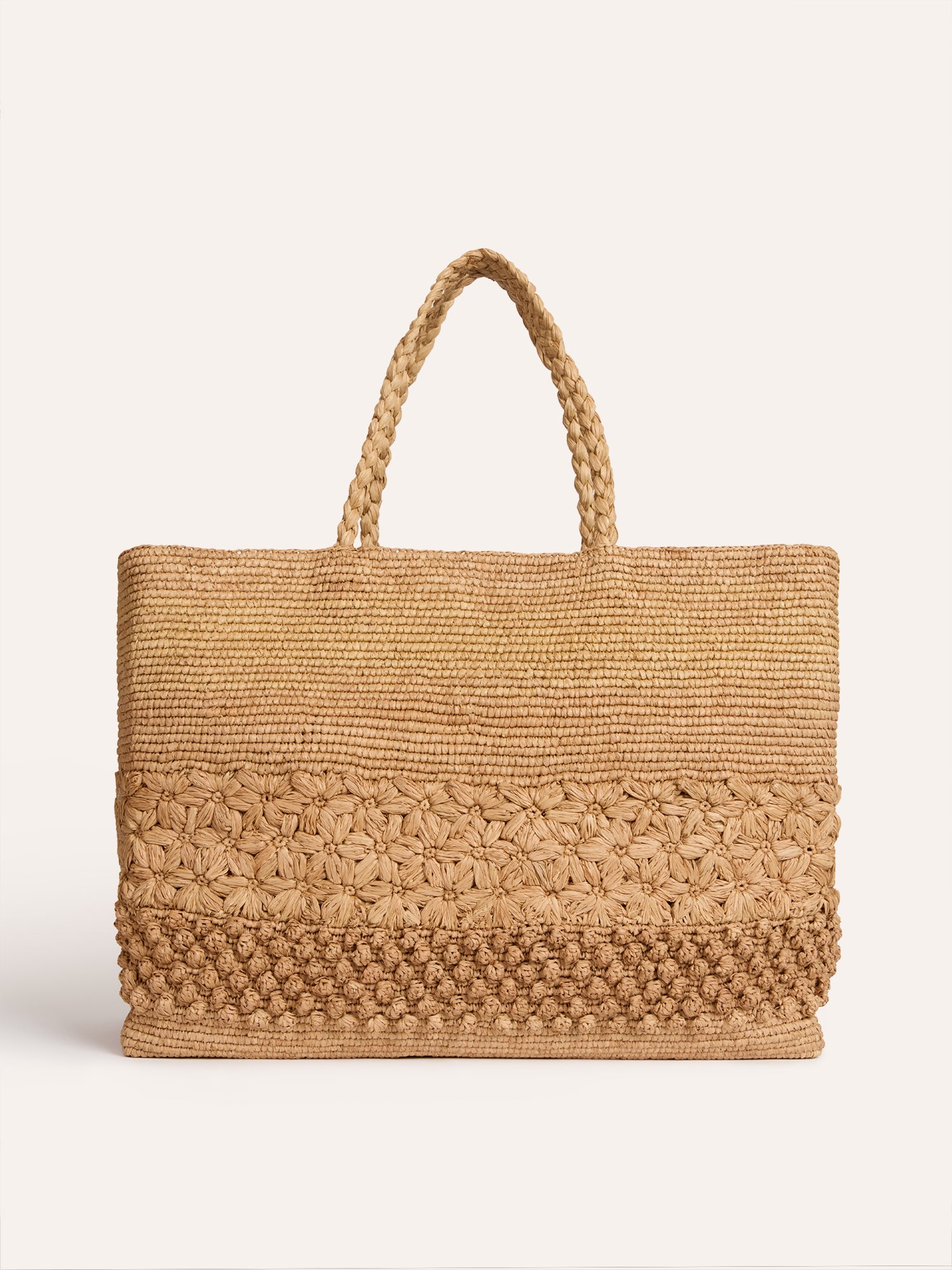 Panier BIG SQUARE - Uni Naturel