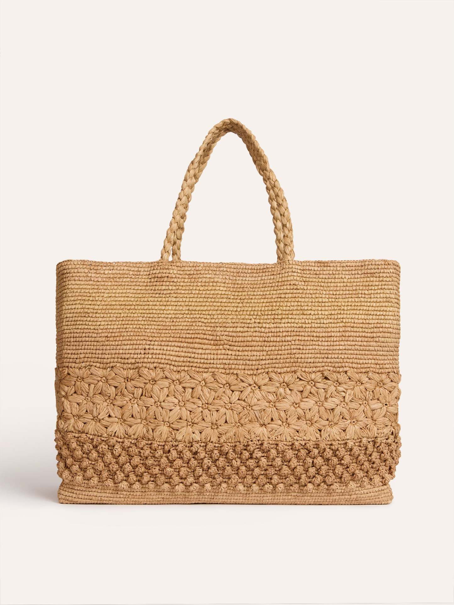 Panier BIG SQUARE - Uni Naturel