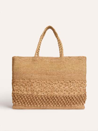 Panier BIG SQUARE - Uni Naturel