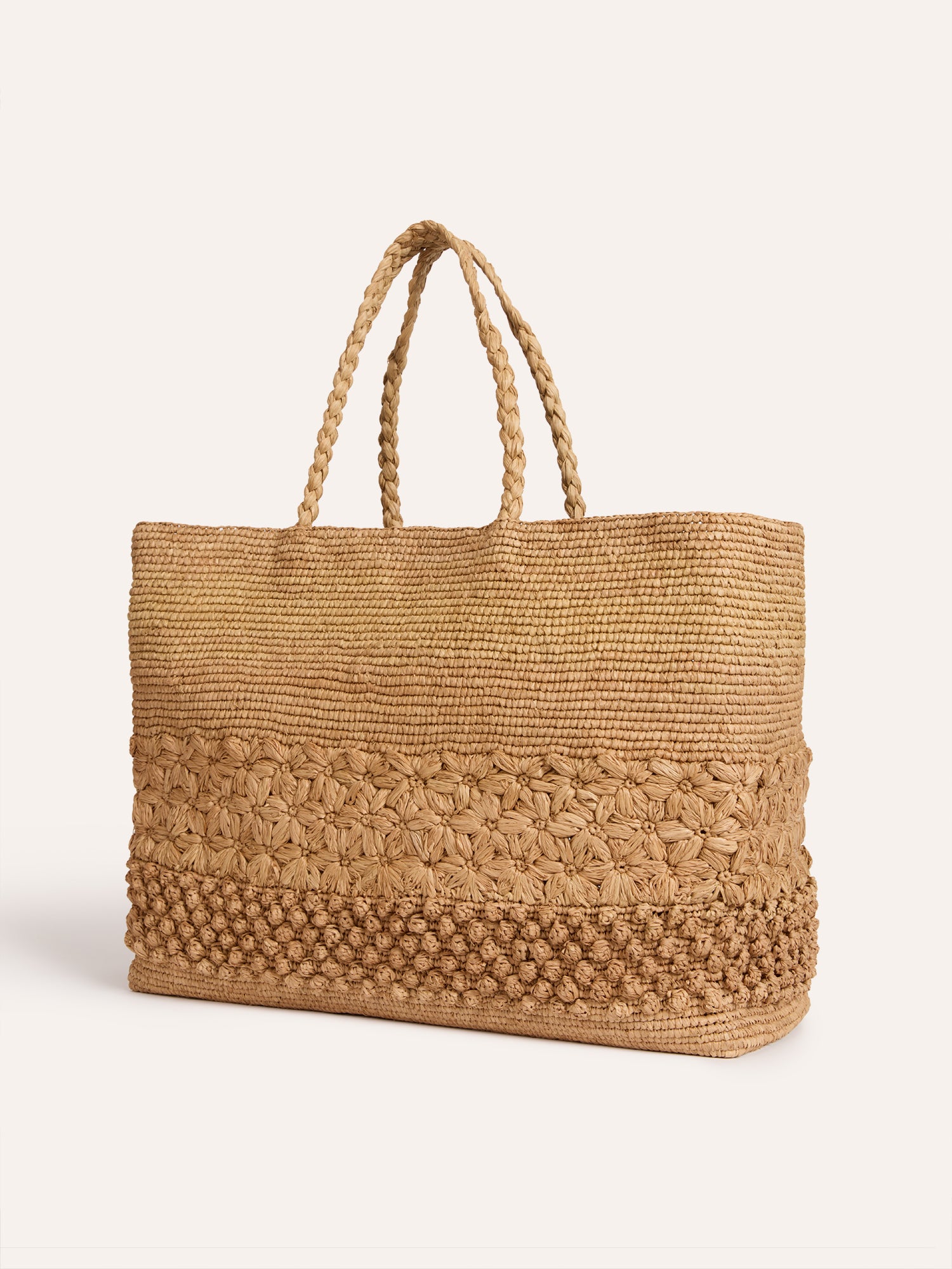 Panier BIG SQUARE - Uni Naturel
