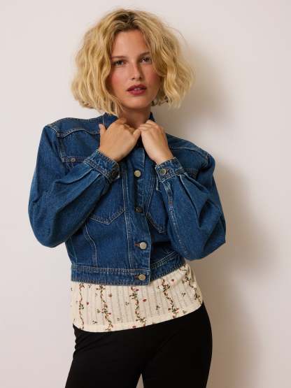 Veste SAMIR - Denim Indigo original