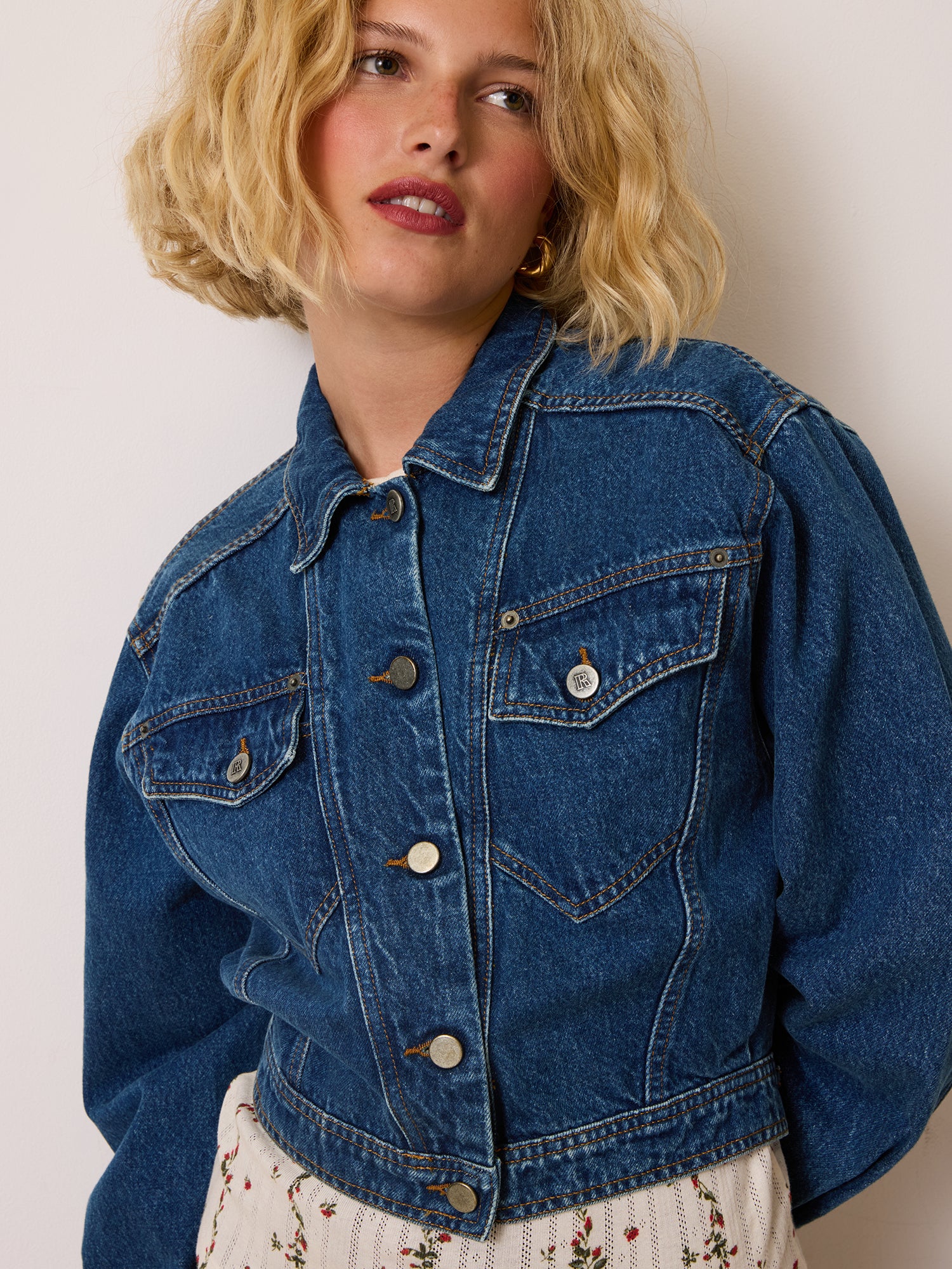 Veste SAMIR - Denim Indigo original