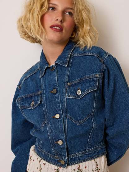 Veste SAMIR - Denim Indigo original