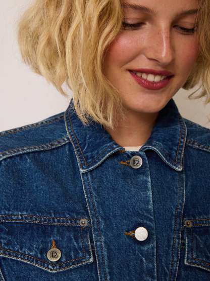 Veste SAMIR - Denim Indigo original