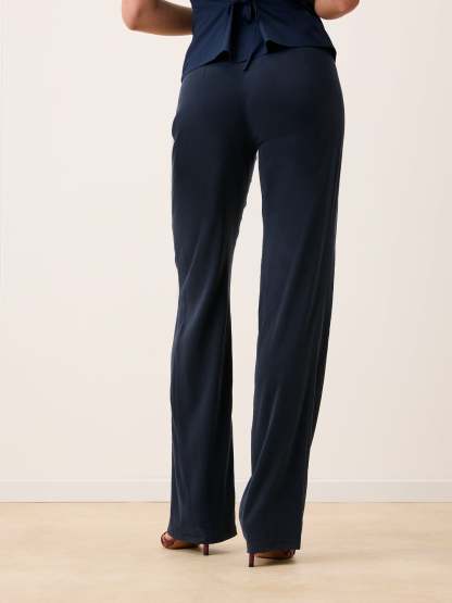 Pantalon GLENDA - Uni Marine