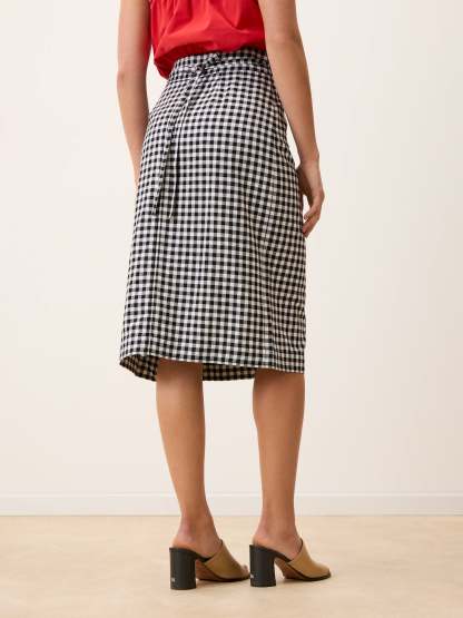 Jupe SHERYL - Vichy Noir