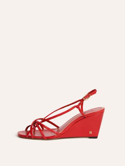 Sandales NINE - Uni Rouge