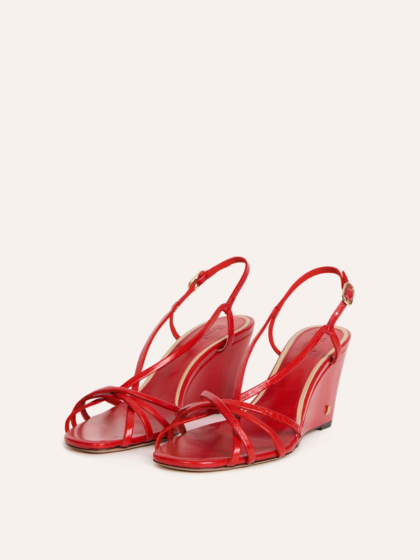 Sandales NINE - Uni Rouge